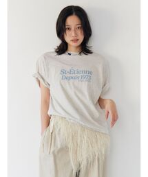 ミニスラブビッグシルエットロゴTee