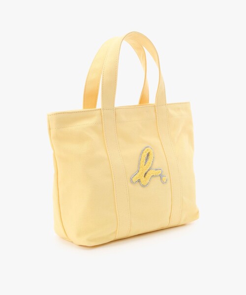 agnes b.（アニエスベー）の「WEB限定 "b." ロゴ スモール トートバッグ ECS02-01（トートバッグ・レディース・イエロー系その他・FREE）」の3枚目の写真