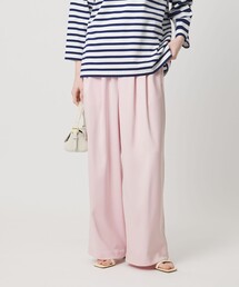 UNITED ARROWS | クリーン サテン ワイドパンツ ‐ウォッシャブル‐(スラックス)