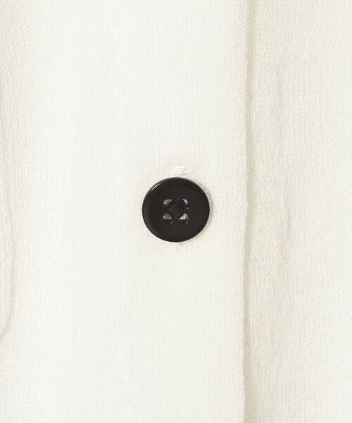 EMMEL REFINES（エメルリファインズ）の「＜EMMEL REFINES＞EM HW FILMY シアー クルーネック カーディガン（カーディガン/ボレロ・レディース・レッド/ホワイト/イエロー・FREE）」の20枚目の写真