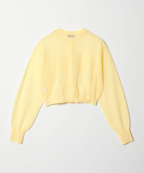 EMMEL REFINES（エメルリファインズ）の「＜EMMEL REFINES＞EM HW FILMY シアー クルーネック カーディガン（カーディガン/ボレロ・レディース・レッド/ホワイト/イエロー・FREE）」の21枚目の写真