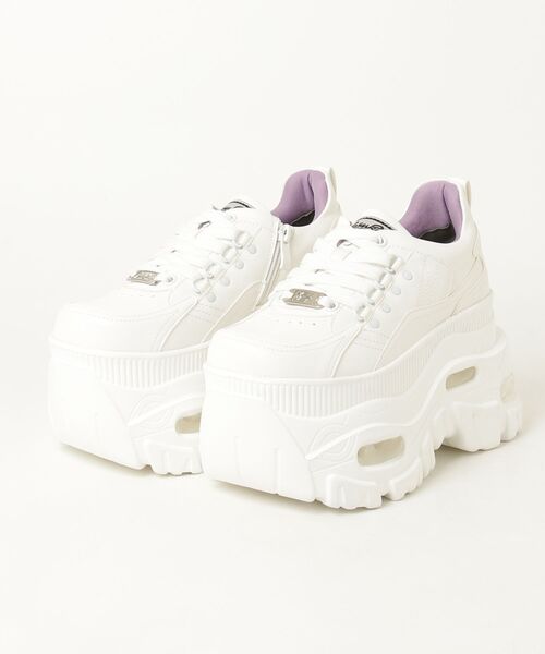 ヨースケYOSUKEウィメンズ厚底クッションソールカギホックレースアップ