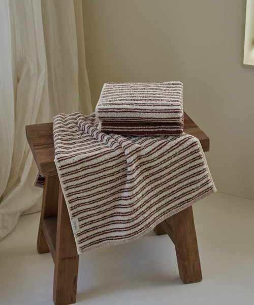 SiNCERE(シンシア)の「〈GRANN/グラン〉 FACE TOWEL /フェイスタオル(タオル・レディース・ブラウン・ONE SIZE)」の5枚目の写真