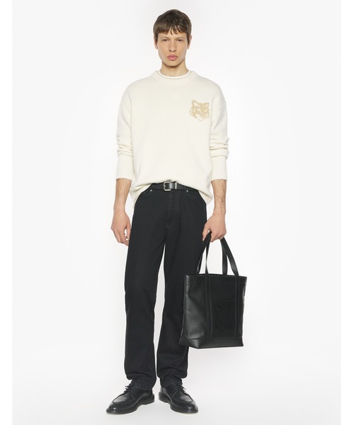 Maison Kitsune（メゾンキツネ）の「STRAIGHT JEANS（デニムパンツ・メンズ・ブラック・31/30/29/28）」の3枚目の写真