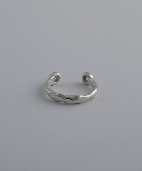whoseA(フーシー)の「【silver925】W dot Ring / ダブルドットジルコニアリング(リング・メンズ・クリア/ブラック・16号/13号/10号)」の5枚目の写真
