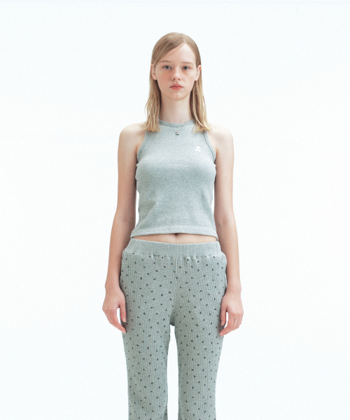 Rest&Recreation(レストアンドレクリエーション)の「WAFFLE SLEEVELESS - GREY(Tシャツ/カットソー・レディース・その他・ONE)」の3枚目の写真