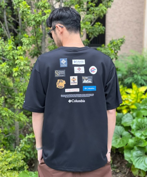 Columbia（コロンビア）の「【Columbia】スタックブルックグラフィックショートスリーブTシャツ（Tシャツ/カットソー・メンズ・ブラック/ホワイト・MEDIUM/X-LARGE/LARGE）」の2枚目の写真