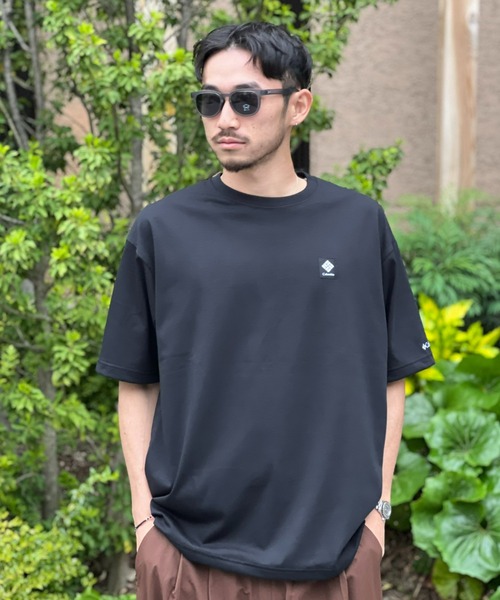 Columbia（コロンビア）の「【Columbia】スタックブルックグラフィックショートスリーブTシャツ（Tシャツ/カットソー・メンズ・ブラック/ホワイト・MEDIUM/X-LARGE/LARGE）」の9枚目の写真