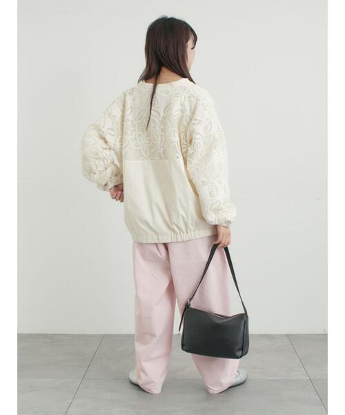 Samansa Mos2(サマンサ モスモス)の「切り替えレースブルゾン(ブルゾン・レディース・キナリ・F)」の8枚目の写真