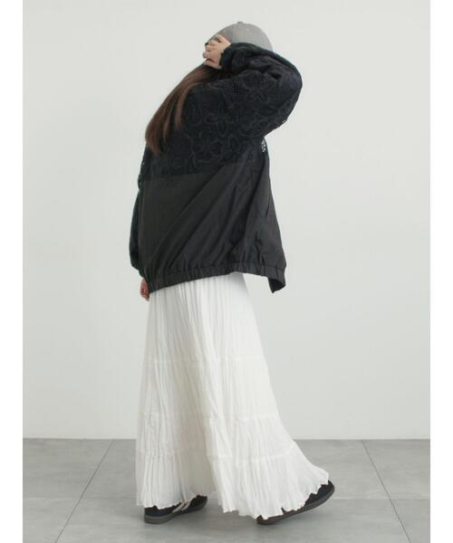 Samansa Mos2(サマンサ モスモス)の「切り替えレースブルゾン(ブルゾン・レディース・キナリ・F)」の17枚目の写真