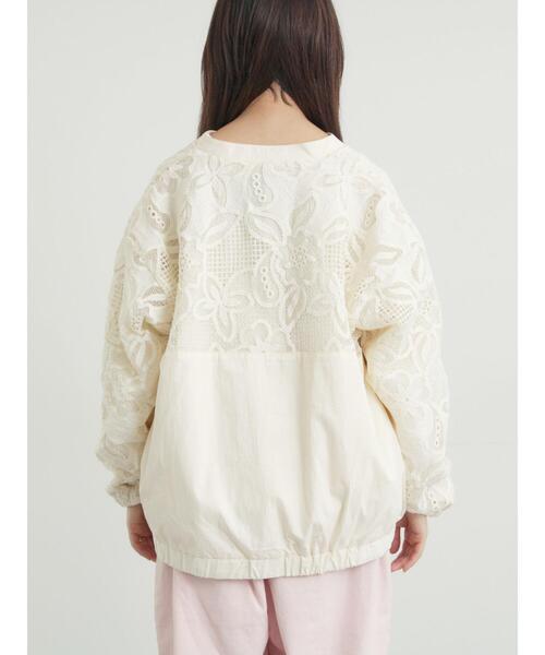 Samansa Mos2(サマンサ モスモス)の「切り替えレースブルゾン(ブルゾン・レディース・キナリ・F)」の20枚目の写真