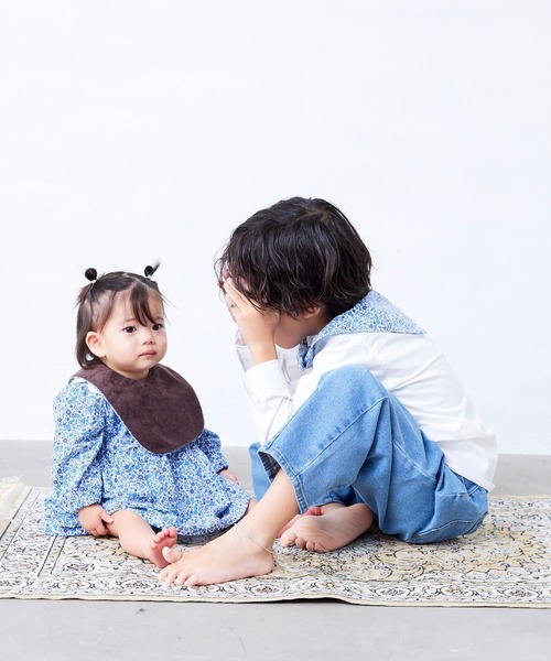 Fluffy BROTHERS(フラッフィーブラザーズ)の「バンダナ付きシャツ(シャツ/ブラウス・キッズ・ホワイト・130cm/120cm/110cm/100cm/90㎝)」の6枚目の写真