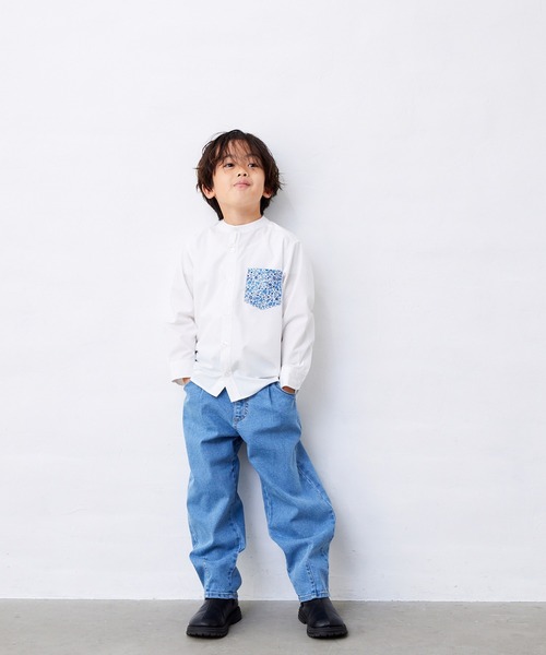 Fluffy BROTHERS(フラッフィーブラザーズ)の「バンダナ付きシャツ(シャツ/ブラウス・キッズ・ホワイト・130cm/120cm/110cm/100cm/90㎝)」の20枚目の写真