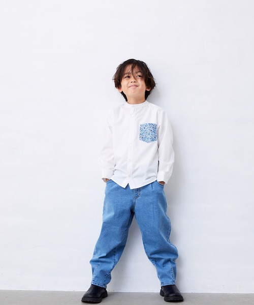 Fluffy BROTHERS(フラッフィーブラザーズ)の「バンダナ付きシャツ(シャツ/ブラウス・キッズ・ホワイト・130cm/120cm/110cm/100cm/90㎝)」の22枚目の写真
