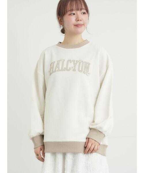 Samansa Mos2(サマンサ モスモス)の「リンガーロゴスウェット(Tシャツ/カットソー・レディース・キナリ/ピンク/グレー・F)」の16枚目の写真