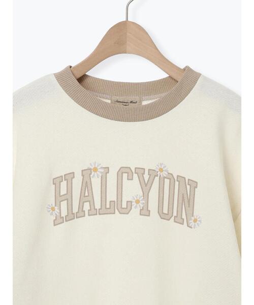 Samansa Mos2(サマンサ モスモス)の「リンガーロゴスウェット(Tシャツ/カットソー・レディース・キナリ/ピンク/グレー・F)」の7枚目の写真