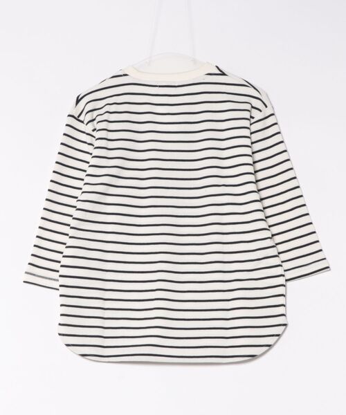 Arnold Palmer（アーノルドパーマー）の「サーフニット シェア 7分袖 プルオーバー（Tシャツ/カットソー・レディース・ライトグレー/アイボリー/アイボリー系・S/LL/XS/L/M）」の4枚目の写真