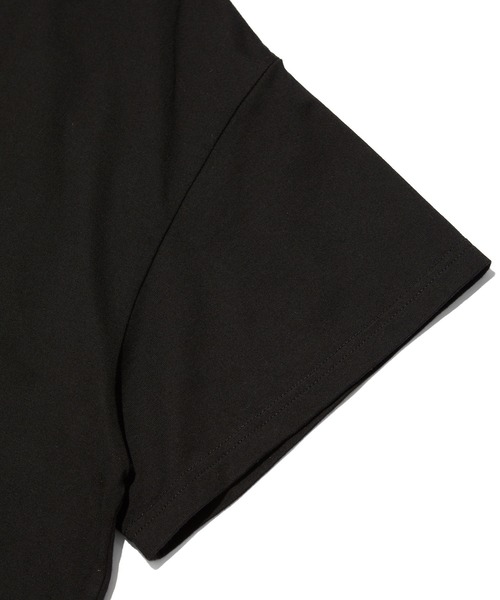 X-girl（エックスガール）の「FACE AND SCRIPT MIX LOGO S/S BIG TEE DRESS（ワンピース・レディース・ブルー/ブラック/ホワイト・S/M）」の16枚目の写真