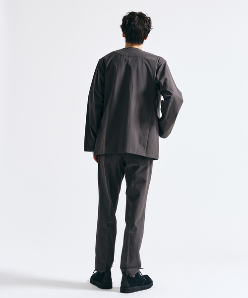 417 EDIFICE（フォーワンセブンエディフィス）の「【FREE MOTION】 カーディガンジャケット（ノーカラージャケット・メンズ・カーキ/ブラック系その他/ベージュ・LARGE/MEDIUM/SMALL）」の19枚目の写真