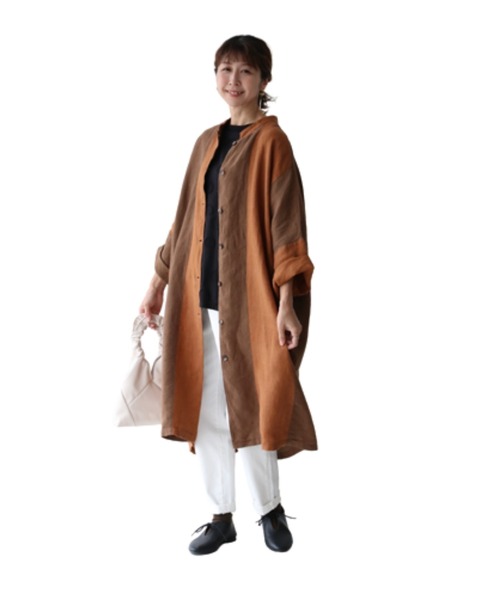sanpo kuschel(サンポクシェル)の「でこぼこポケットパンツ(その他パンツ・レディース・カーキ/ホワイト・M/L)」の16枚目の写真