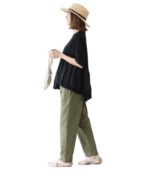 sanpo kuschel(サンポクシェル)の「でこぼこポケットパンツ(その他パンツ・レディース・カーキ/ホワイト・M/L)」の21枚目の写真