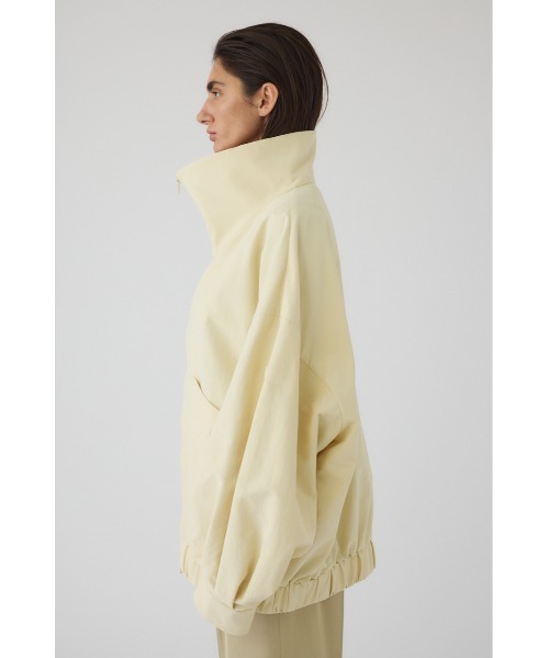 W-zip stand collar JK ダブル ジップ スタンド カラー ジャケット
