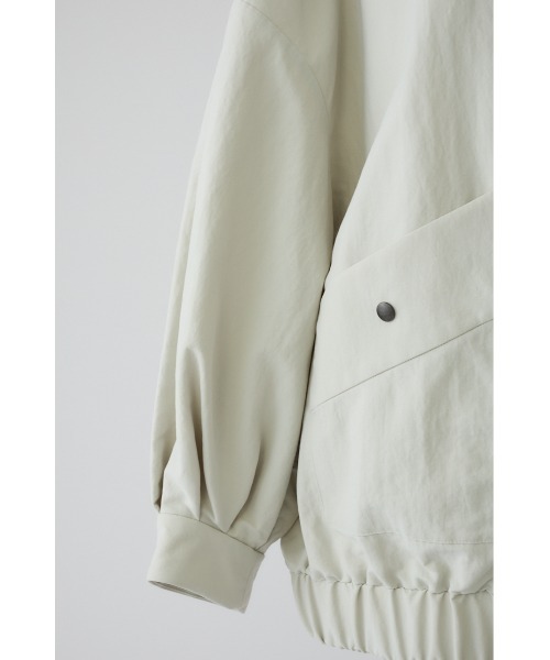 W-zip stand collar JK ダブル ジップ スタンド カラー ジャケット