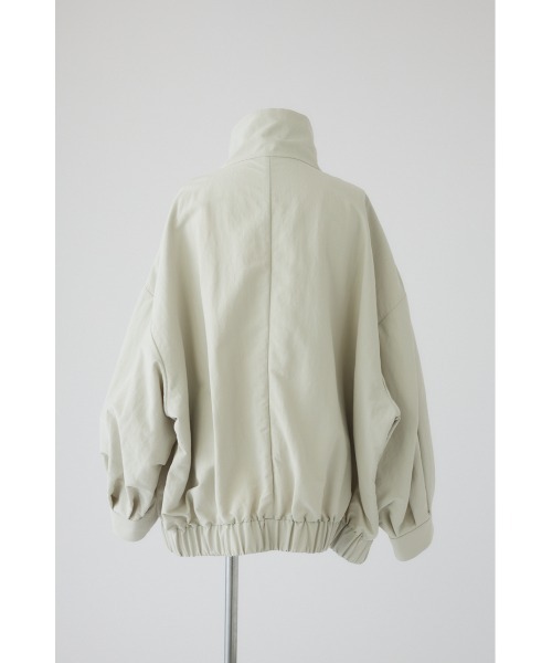 W-zip stand collar JK ダブル ジップ スタンド カラー ジャケット