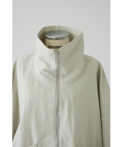 W-zip stand collar JK ダブル ジップ スタンド カラー ジャケット