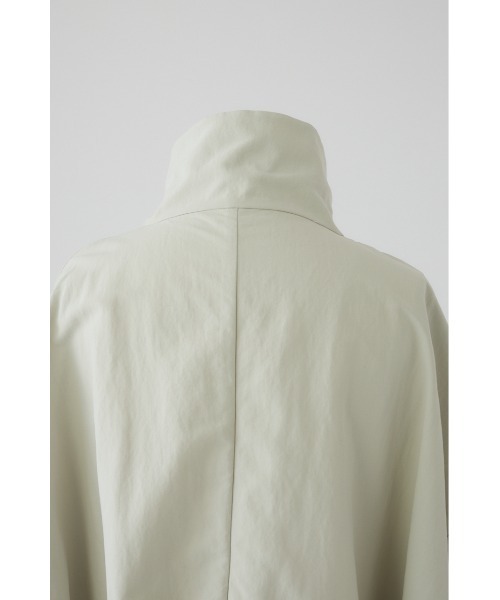 RIM.ARK 26SS W-zip stand collar JK ブラック RIM.ARK(リムアーク)｜W-zip stand collar JK/ジャケット/アイボリー