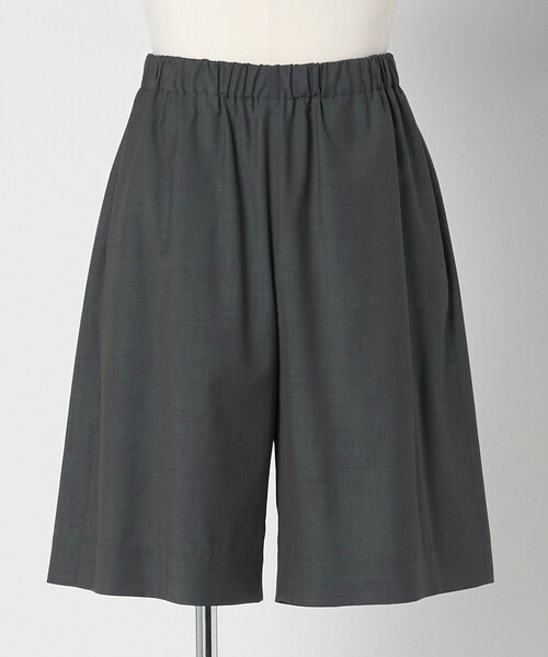 LOEFF（ロエフ）の「＜LOEFF＞トロピカルウール ハーフパンツ MENS（その他パンツ・メンズ・オリーブ/ブラック/コバルトブルー・2/1）」の2枚目の写真