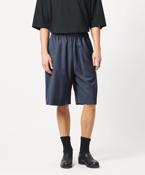 LOEFF（ロエフ）の「＜LOEFF＞トロピカルウール ハーフパンツ MENS（その他パンツ・メンズ・オリーブ/ブラック/コバルトブルー・2/1）」の7枚目の写真