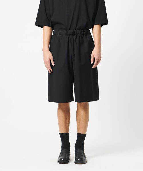 LOEFF（ロエフ）の「＜LOEFF＞トロピカルウール ハーフパンツ MENS（その他パンツ・メンズ・オリーブ/ブラック/コバルトブルー・2/1）」の10枚目の写真