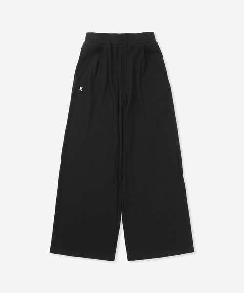 Hurley （ハーレー）の「【Hurley:ハーレー】レディースリブワイドパンツ　RIB WIDE PANTS（その他パンツ・レディース・ヘザーグレー/ブラック/カーキブラウン・SMALL/MEDIUM/LARGE）」の2枚目の写真
