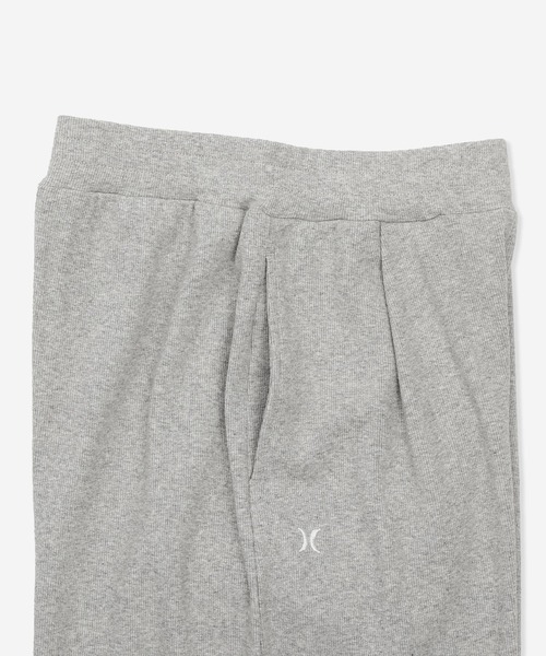 Hurley （ハーレー）の「【Hurley:ハーレー】レディースリブワイドパンツ　RIB WIDE PANTS（その他パンツ・レディース・ヘザーグレー/ブラック/カーキブラウン・SMALL/MEDIUM/LARGE）」の8枚目の写真