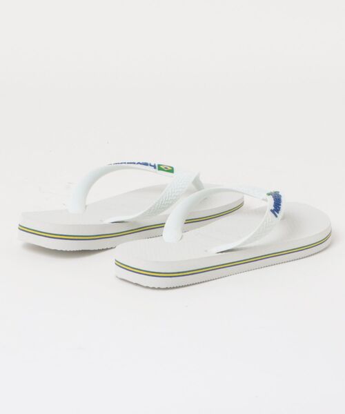 havaianas(ハワイアナス)の「BRASIL LOGO(サンダル・レディース・ブラウン系その他/ホワイト/ネイビー/ブラック系その他/ダークグリーン/ブルー/クリーム・25.5cm/27cm/29cm/22cm/23cm/24.5cm/28cm)」の12枚目の写真