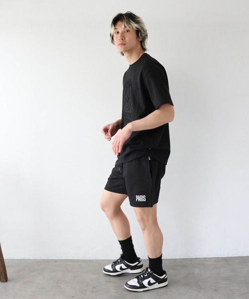 PARIS SAINT-GERMAIN(パリサンジェルマン)の「PSG-INTERLOCK EMBO SSTEE(Tシャツ/カットソー・メンズ・グレー/ブラック・M/L/XL)」の22枚目の写真