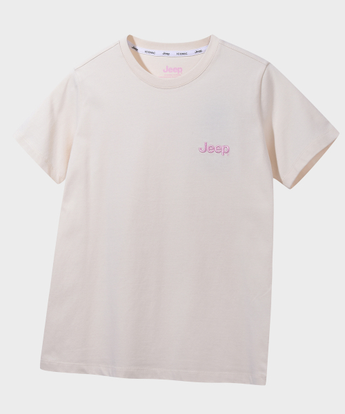 JEEP（ジープ）の「[レディース] M-ロゴグラフィック半袖Tシャツ (JR5TSF173LL)（Tシャツ/カットソー・レディース・その他・SMALL/MEDIUM/LARGE/X-LARGE）」の4枚目の写真