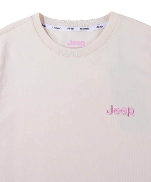 JEEP（ジープ）の「[レディース] M-ロゴグラフィック半袖Tシャツ (JR5TSF173LL)（Tシャツ/カットソー・レディース・その他・SMALL/MEDIUM/LARGE/X-LARGE）」の6枚目の写真