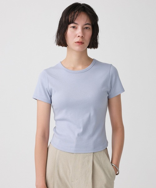 BABYLONE（バビロン）の「【大屋夏南さんコラボアイテム】【WEB先行予約】ミニT-shirt（Tシャツ/カットソー・レディース・サックスブルー/レッド/ホワイト・フリー）」の13枚目の写真