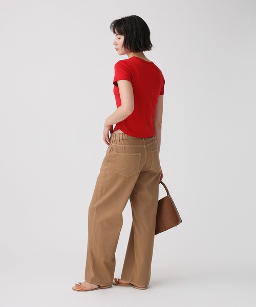 BABYLONE（バビロン）の「【大屋夏南さんコラボアイテム】【WEB先行予約】ミニT-shirt（Tシャツ/カットソー・レディース・サックスブルー/レッド/ホワイト・フリー）」の12枚目の写真