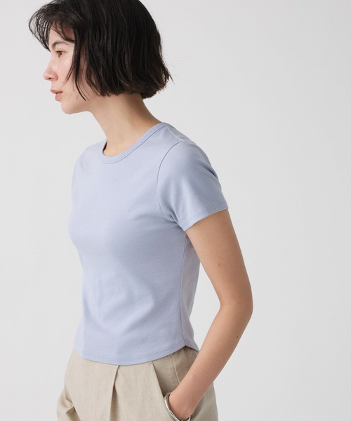 BABYLONE（バビロン）の「【大屋夏南さんコラボアイテム】【WEB先行予約】ミニT-shirt（Tシャツ/カットソー・レディース・サックスブルー/レッド/ホワイト・フリー）」の15枚目の写真