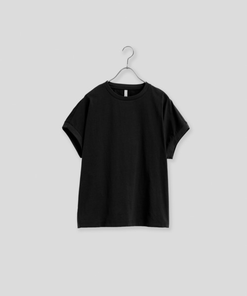 Kelen（ケレン）の「「KELEN / ケレン」ヤッコスリーブTEE（Tシャツ/カットソー・レディース・ブラック/ブラウン/オフホワイト/サックスブルー・M/S）」の3枚目の写真