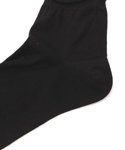 MARGARET HOWELL（マーガレットハウエル）の「COTTON BOBBY SOCKS（ソックス/靴下・レディース・ブラック/ブラウン/ホワイト・FREE）」の5枚目の写真