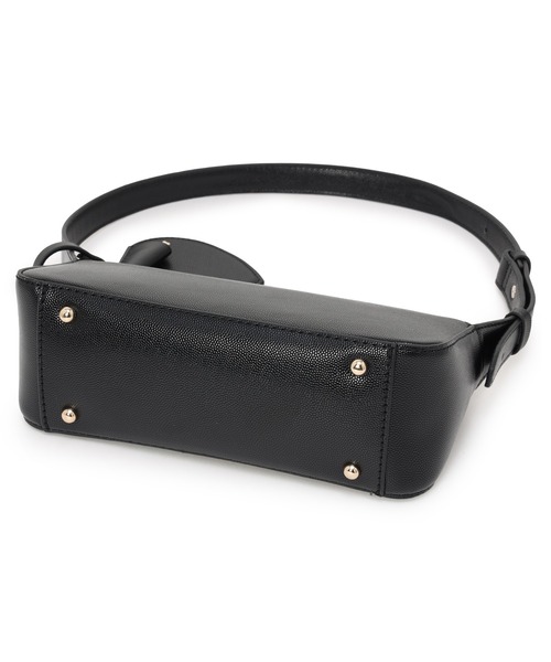 Guess（ゲス）の「ISOBEL MINI SHOULDER BAG バッグ ハンドバッグ（ハンドバッグ・レディース・ライトピンク/ブラック/ホワイト・ONE SIZE）」の9枚目の写真