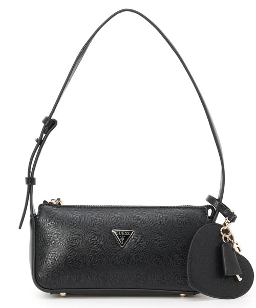 Guess（ゲス）の「ISOBEL MINI SHOULDER BAG バッグ ハンドバッグ（ハンドバッグ・レディース・ライトピンク/ブラック/ホワイト・ONE SIZE）」の4枚目の写真