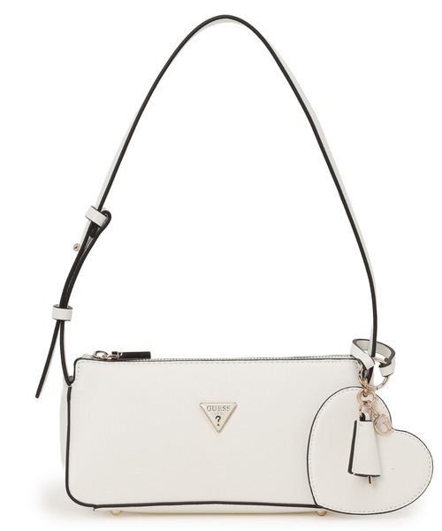 Guess（ゲス）の「ISOBEL MINI SHOULDER BAG バッグ ハンドバッグ（ハンドバッグ・レディース・ライトピンク/ブラック/ホワイト・ONE SIZE）」の6枚目の写真