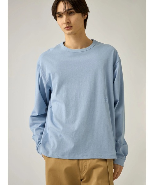 Mc McGREGOR(エムシーマックレガー)の「【Mc McGREGOR】Twisted Yarn Jersey LS Tee(Tシャツ/カットソー・メンズ・ブラック/キャメル/ブルー系その他2・L/M)」の4枚目の写真