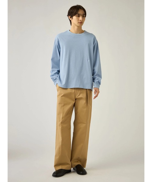 Mc McGREGOR(エムシーマックレガー)の「【Mc McGREGOR】Twisted Yarn Jersey LS Tee(Tシャツ/カットソー・メンズ・ブラック/キャメル/ブルー系その他2・L/M)」の5枚目の写真
