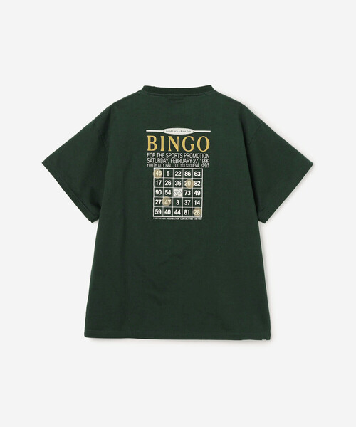 THE SHINZONE(ザ シンゾーン)の「THE SHINZONE | BINGO TEE WOMEN(Tシャツ/カットソー・レディース・ダークグリーン/ホワイト・F)」の4枚目の写真